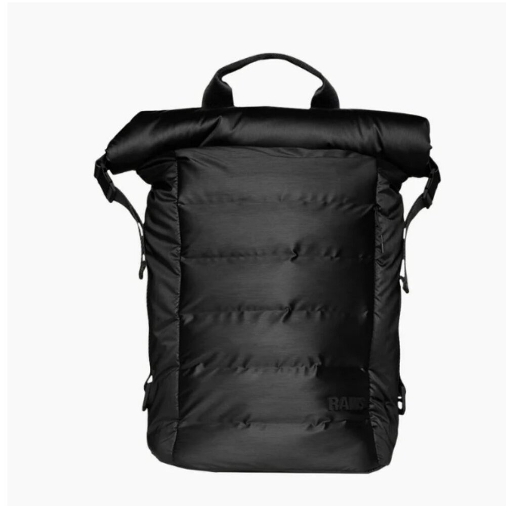 RAINS BATOR Puffer Backpack W3 Black